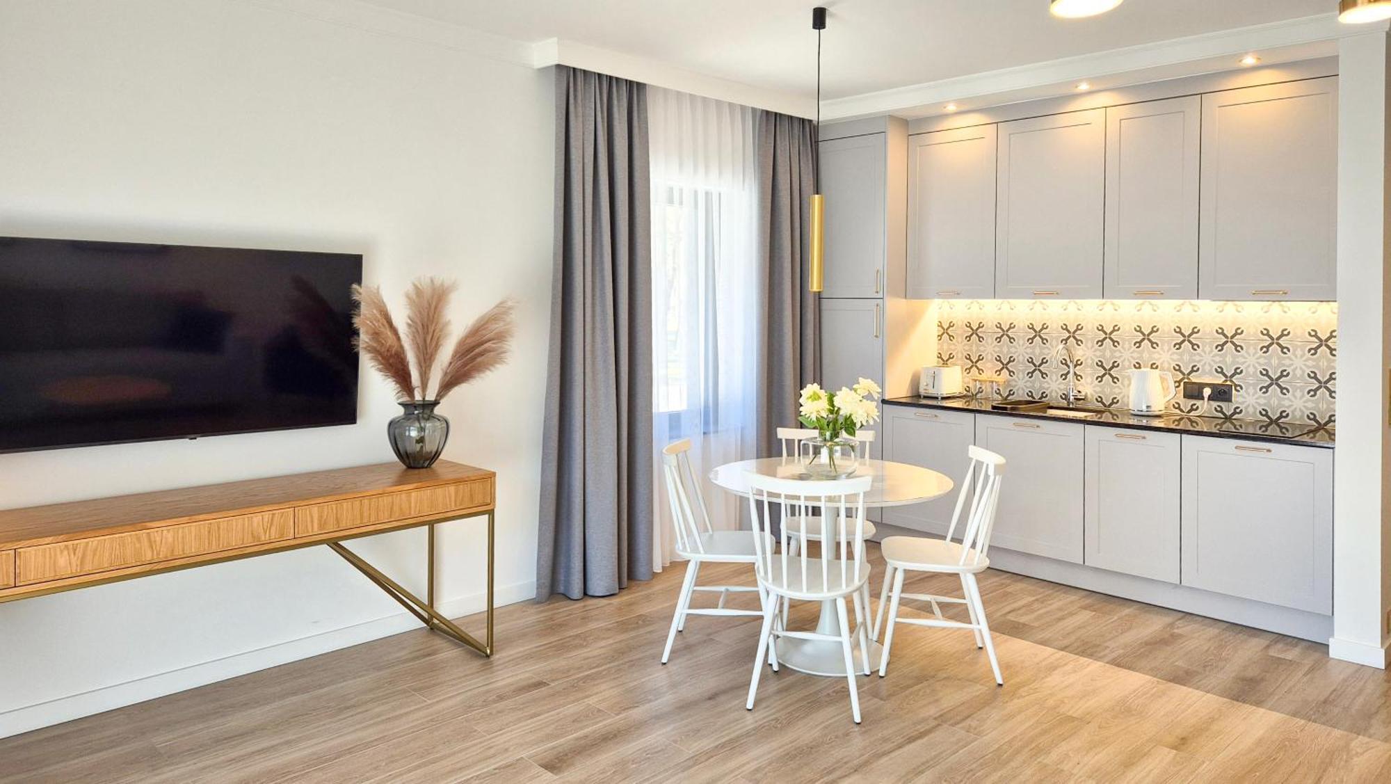 Apartamenty Dudek - Stylowe Apartamenty, 5 Minut Pieszo Do Morza! Ровы Экстерьер фото
